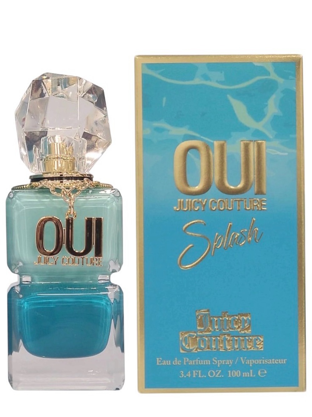 New Sealed Box Juicy Couture OUI Splash Eau de Parfum 100ml